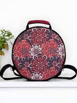 Designer Circle Handmade Mandala Backpack Crossbody Bag for Women