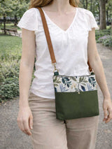 Women Boho Hobo Bag – Vegan Leather Shoulder Bag with Custom Patterns and Colors