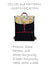 Cottagecore Style Black Meadow Floral Waterproof Backpack for Women