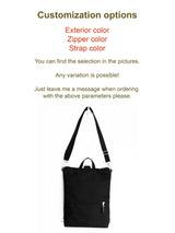 Black Waterproof Multipurpose Backpack Cross Body Bag