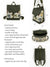 Green Cottagecore Backpack for Women