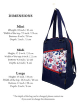 Boho Floral Convertible Backpack & Crossbody Bag – Custom for Women