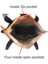 Two Toned Waterproof Vegan Backpack for School | Aris Bags