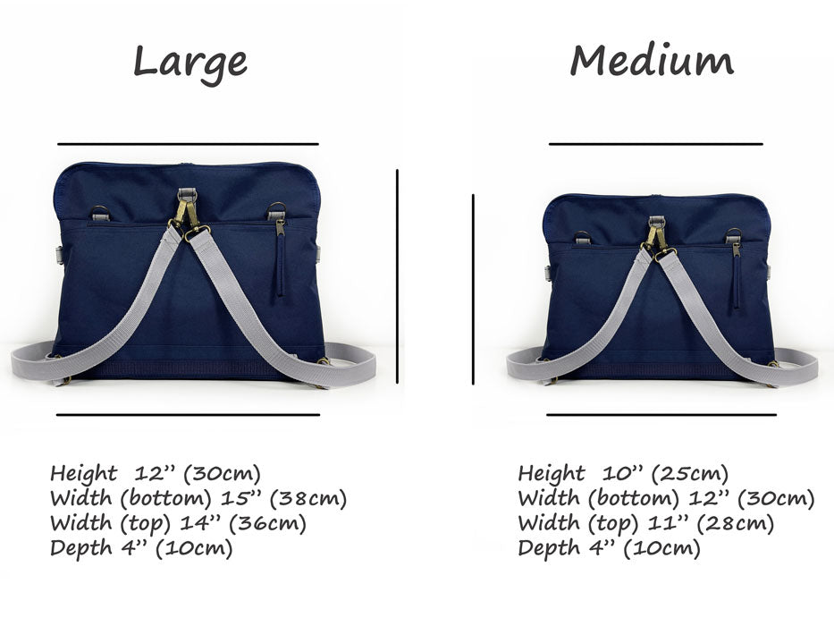Convertible Messenger Backpack Cross Body Bag Aris Bags