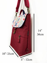 Waterproof Floral Backpack with Laptop Sleeve – Stylish Travel & Everyday Backpack, Multiple Colors