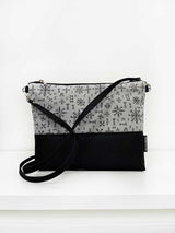 Bind Runes Crossbody Bag, Large Handbag Bag, Vegan Shoulder Bag, Casual Cross body bag, Gift for wife, Gift for friend, Holiday gift for her