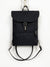 Black Convertible Backpack, Sustainable Laptop Bag