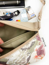 Designer Fanny Pack with Hydrangea Floral