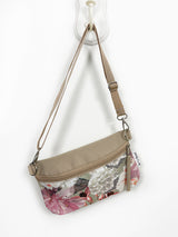 Designer Fanny Pack with Hydrangea Floral