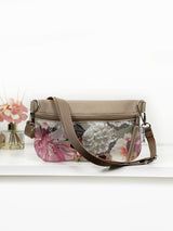 Designer Fanny Pack with Hydrangea Floral