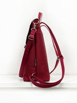 Designer Convertible Backpack with Flowers