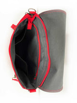 Red Multipurpose Backpack, Women's Cross Body Bag