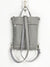 Grey Women's Customizable Backpack, Multipurpose Cross Body Bag