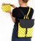 Yellow Black Mickey Mouse Disney Backpack and Purse