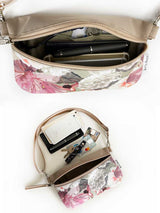 Designer Fanny Pack with Hydrangea Floral