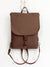 Cinnamon Functional Slim Backpack Women's Crossbody Bag