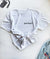 White embroidered t shirt, hand stitched text embroidery shirt