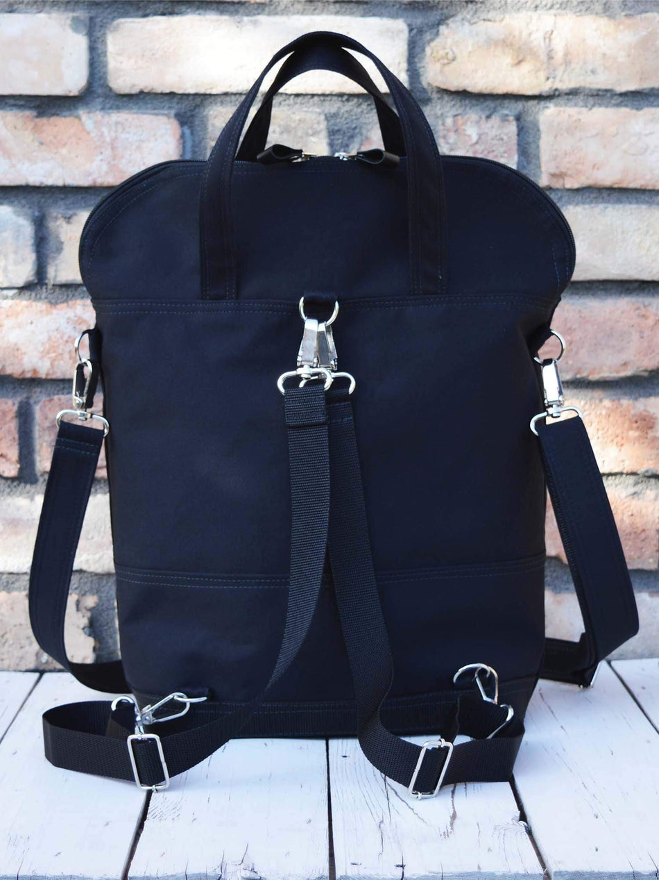 Anello Shoulder Bag Unisex Across Body Bag, Size: One Size, Black