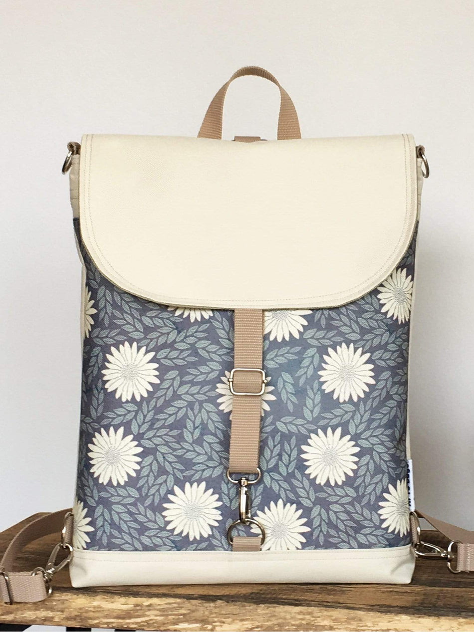 Designer Women's Daisy Floral Backpack