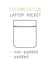 Laptop Pocket Upgrade for Your Backpack | Aris Bags