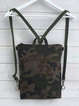 Unisex Military Waterproof Backpack & Crossbody Bag | Aris Bags