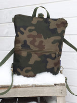 Unisex Military Waterproof Backpack & Crossbody Bag | Aris Bags