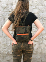 Unisex Military Waterproof Backpack & Crossbody Bag | Aris Bags