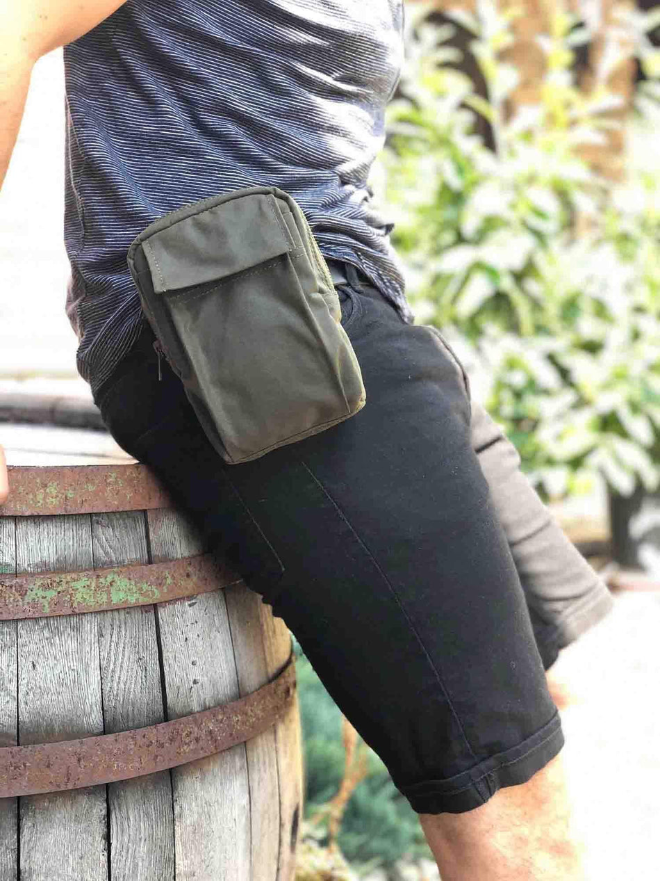 Waxed Canvas Messenger Bag Crossbody Bag Minimalist Bag by -  Sweden