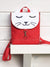 Red White Cat Backpack, Personalized Cross Body Bag | Aris Bags