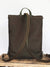 Sunflower Olive Green Boho Backpack Cross Body Bag | Aris Bags