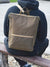 Vegan Waxed Canvas Backpack, Multipurpose Bag