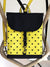 Yellow Black Mickey Mouse Disney Backpack and Purse
