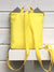 Yellow Grey Cat Backpack and Purse, Cat Lovers Cross Body Bag | Aris Bags