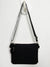 Vegan White Mickey Mouse Crossbody Bag, Slim Vegan Designer Disney Cross Body Bag Shoulder Bag