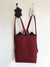 Black Burgundy Cat Backpack, Personalized Cross Body Bag | Aris Bags - Aris Bags