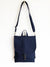 Navy Blue Slim Backpack, Women's Cross Body Bag-8