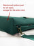 Teal Convertible Backpack, Vegan Laptop Crossbody Bag - 5