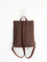 Cinnamon Slim Designer Backpack, Waterproof Women's Flap Rucksack