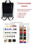 Customizable Vegan Messenger Tote Backpack