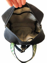 interior of the vegan designer backpack
