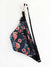 handmade fanny pack flamingo design sling bag with zipper pocket and adjustable strap fanny pack
