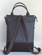 15 inches Convertible 3in1 Messenger Backpack, Cross Body Bag | Aris Bags - Aris Bags