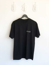 handmade needlework t shirt with custom text broidery