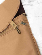 Vegan Mustard Brown Minimalist Slim Backpack-5Vegan Mustard Brown Minimalist Slim Backpack Convertible bag