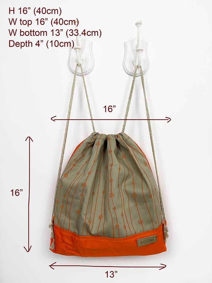 Drawstring Backpack - Custom made Backpack