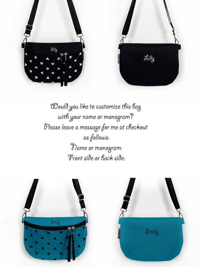 Personalized Custom Crossbody Sling Backpack for