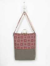 red mandala womens rucksack, deisnger bohemian backpack, festival backpack