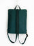 Teal Green Slim Designer Backpack, Waterproof Women's Flap Rucksack