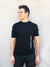 black unisex men t-shirt with custom text print, sure I'm good text vinly transfer T-Shirt, Black soft cotton, short sleeve cozy shirt