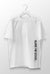 white short sleeve t-shirt with sire i'm good text vinyl transfer, add your own phrase t-shirt, unisex soft cotton t-shirt